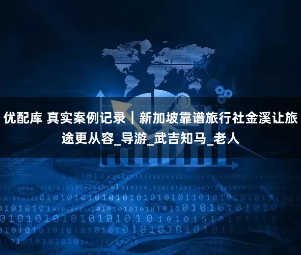 优配库 真实案例记录｜新加坡靠谱旅行社金溪让旅途更从容_导游_武吉知马_老人