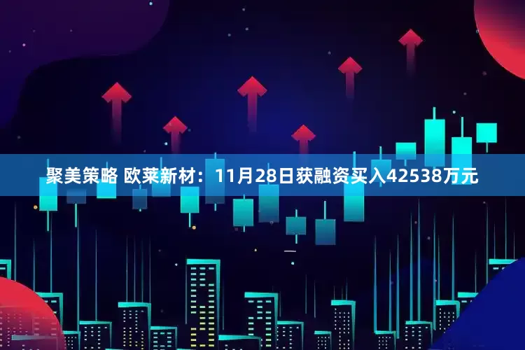 聚美策略 欧莱新材：11月28日获融资买入42538万元